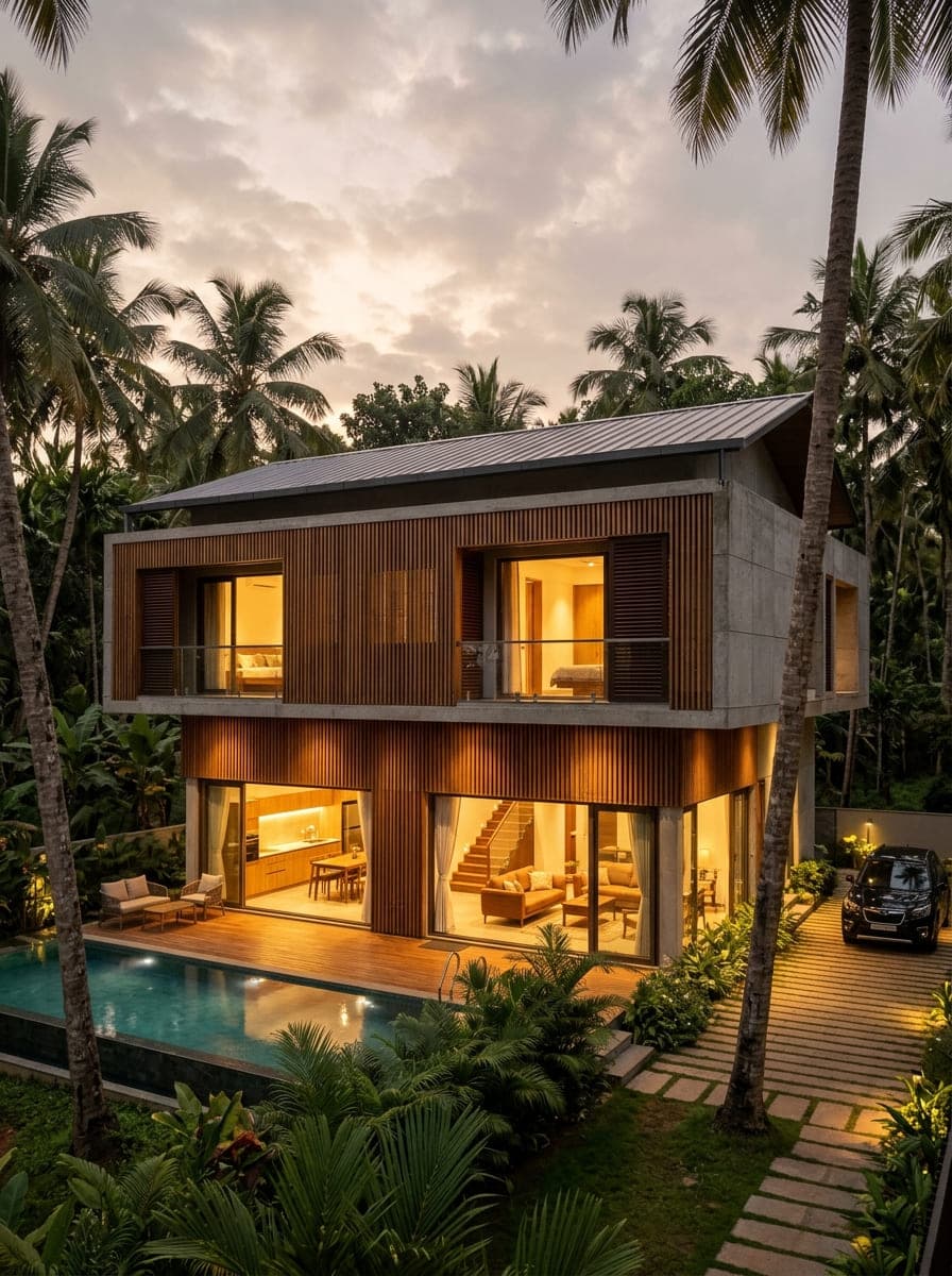 House construction in Kollam